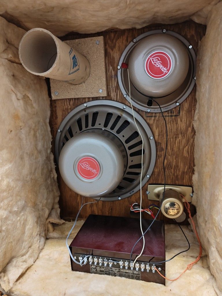 Lafayette LN-5 Speaker Drivers Pair (Vintage Japan)