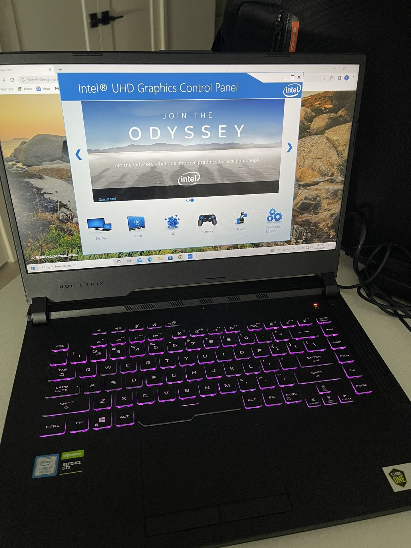 ASUS TUF Gaming Laptop – i7-9750H / GTX 1650 / 8GB RAM / 476GB SSD – Excellent!