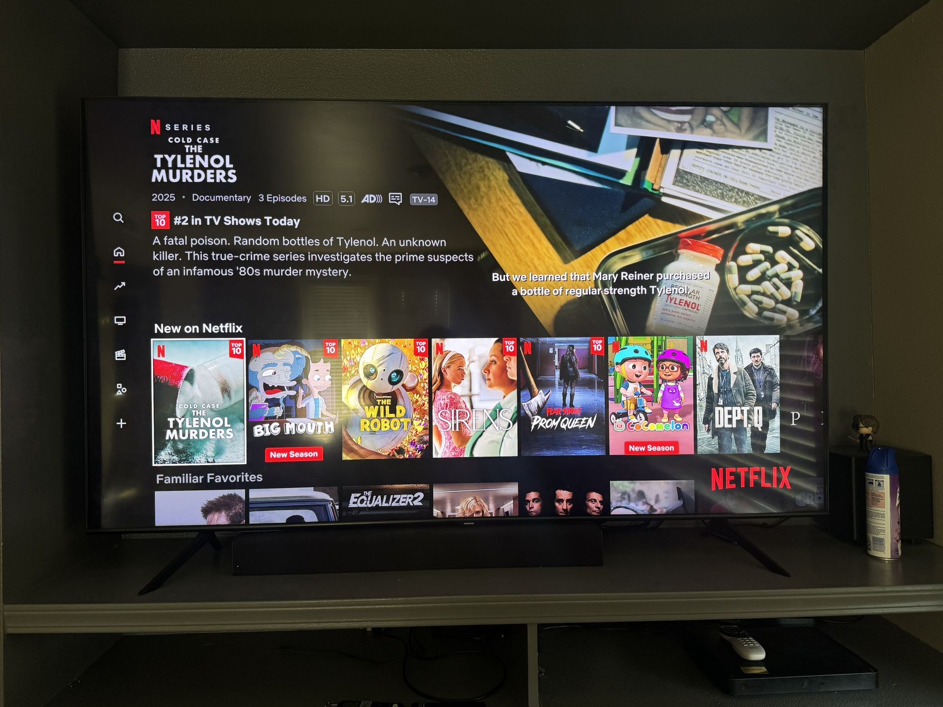 75 In Samsung Tv