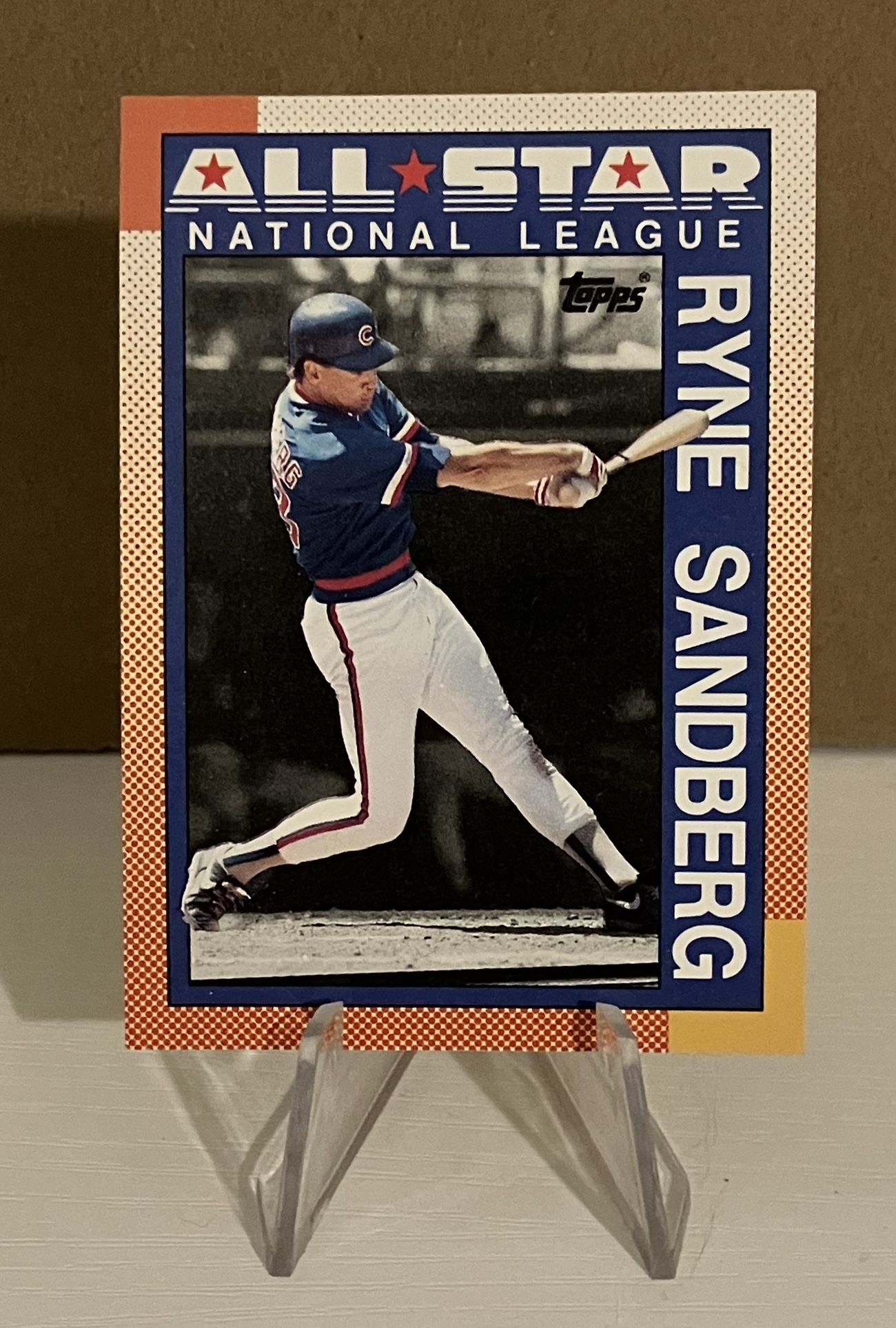 1990 Topps RYNE SANDBERG #398 Chicago Cubs HOF