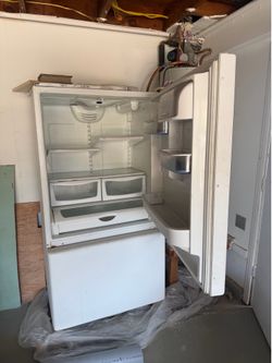 White fridge