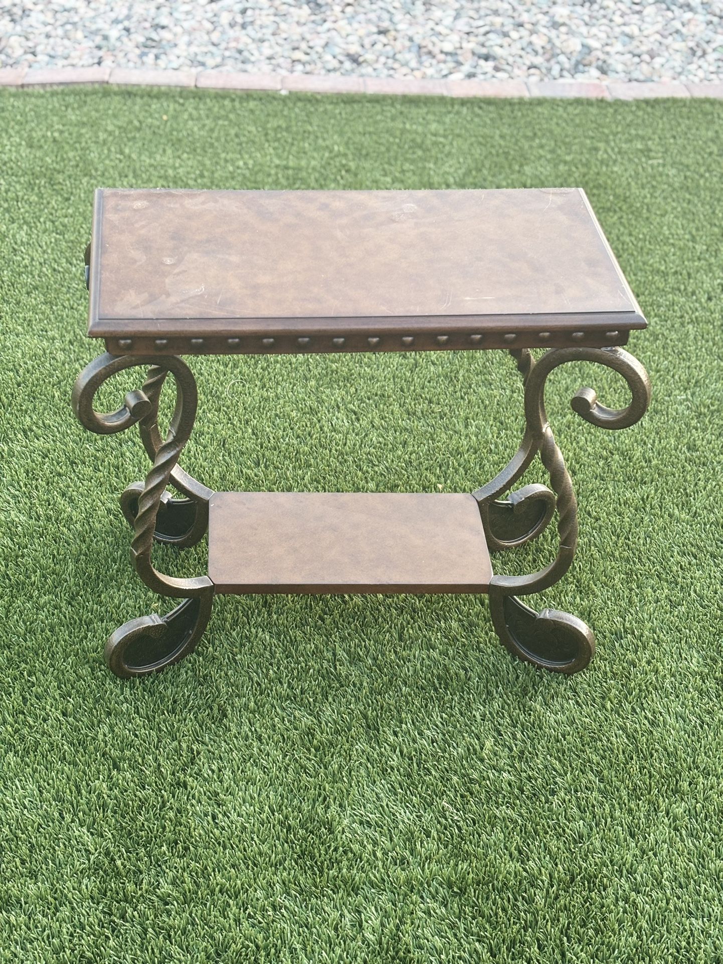 Antique Rafferty Chairside End Table