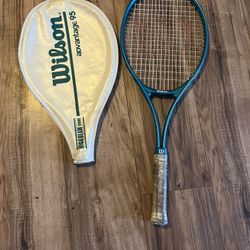 Tennis Racket And Cover 