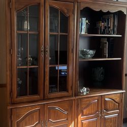 Curio cabinets/hutch
