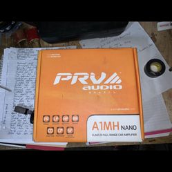 PRV Audio A1MH Nano 1 Channel Amplifier