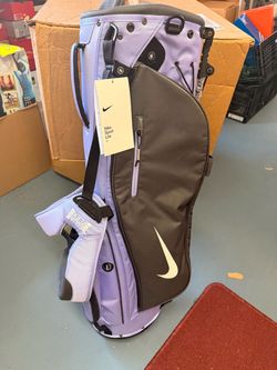 Nike Sport Golf Bag Lilac $200 retail NEW WITH TAGS