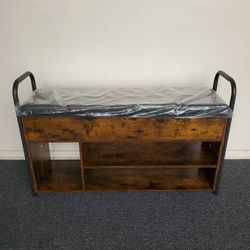 Storage Bench With Cusion / Shoe Bench 