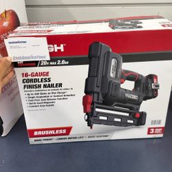 Cordless Finish Nailer 