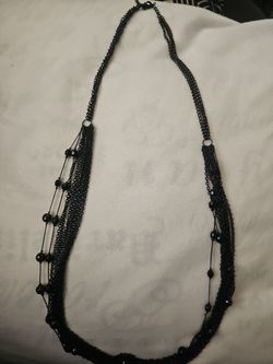 Black Necklace $7