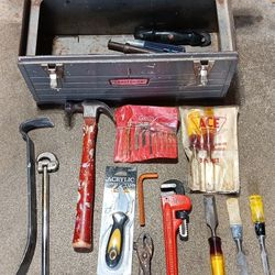 Tool Box With Tools 