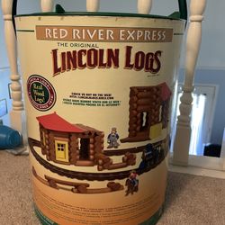 Red River Express 250 Piece Lincoln Logs 