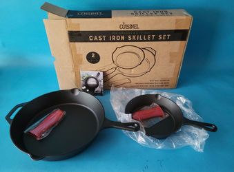Cuisinel Cast Iron Skillet Set