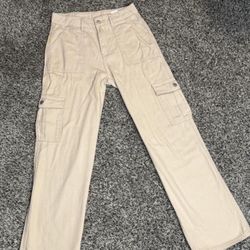 Beige cargo pants