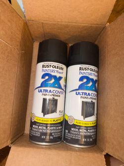 Black spray paint