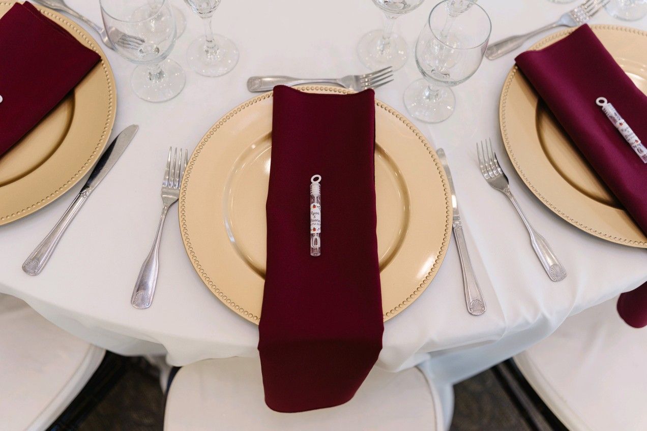 Gold Acrylic Charger Plates