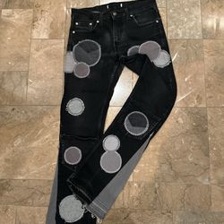 Those Aren’t Clouds Patchwork Jeans W30 32L