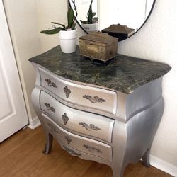 Nice French Postmodern Style With Marble Top Drawer 