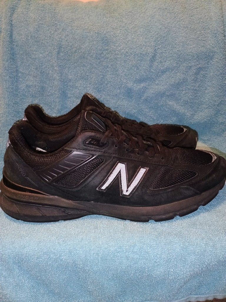 New Balance 990v5 All Black Size 12