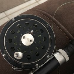 Sears Light action rod 7’6” with an older Sears Reel Combo