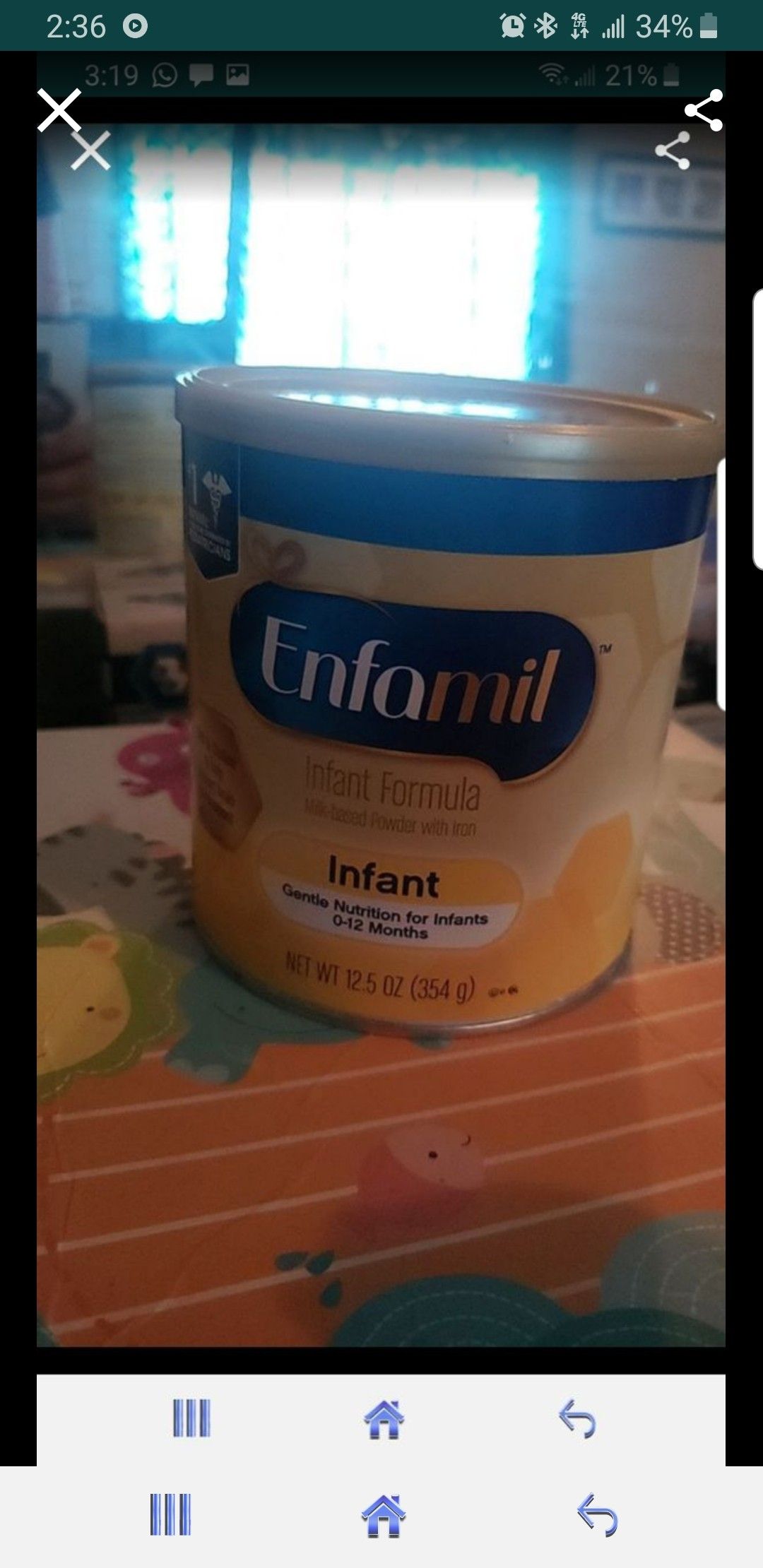 Enfamil formula