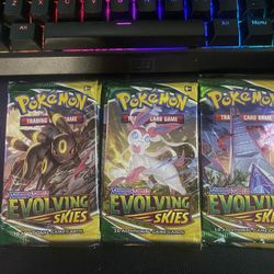 Evolving Skies Booster Packs