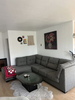 Gray Sectional Couch
