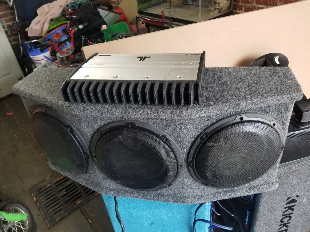 Jl Audio Subs And Amp