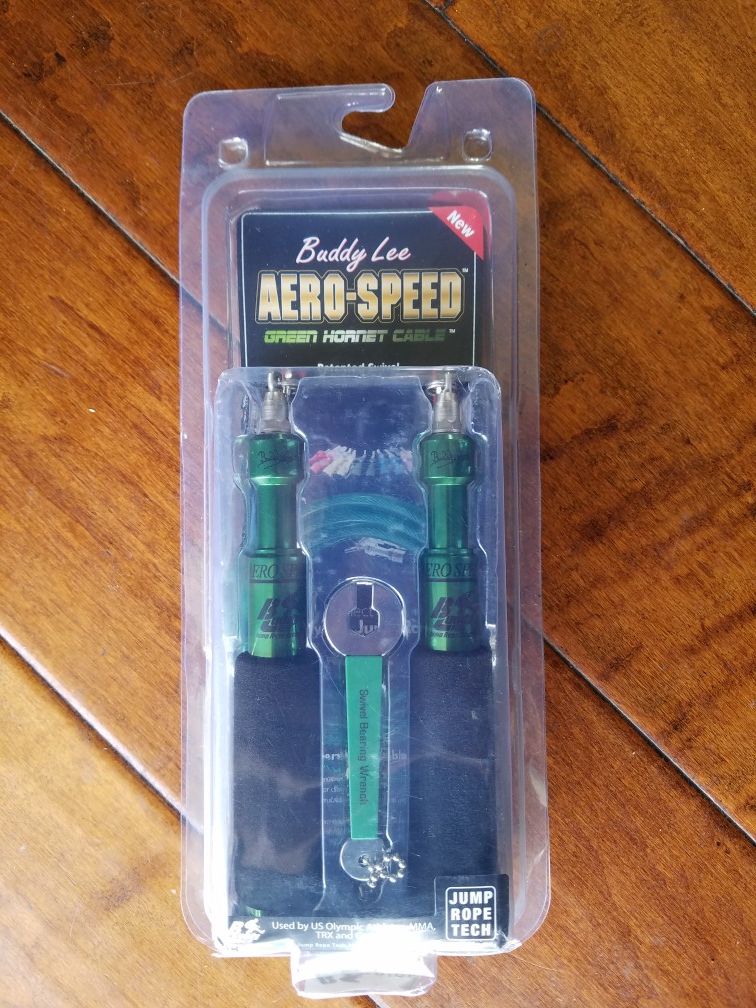 Buddy Lee Green Hornet Aero-Speed Jump Rope