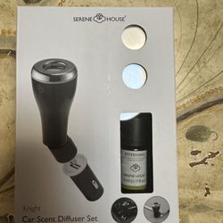 Serene House Knight Car Scent Diffuser Set