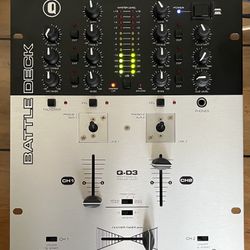(2) Ch DJ Battle Mixer: Toggles, EQ Per Ch, Etc…