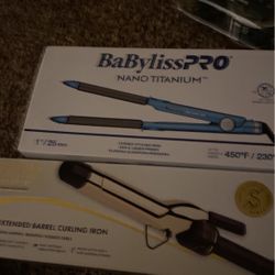 babybliss flat iron