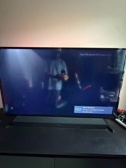 50’ Insignia TV and soundbar & sub
