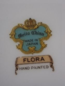 Meito china hand painted