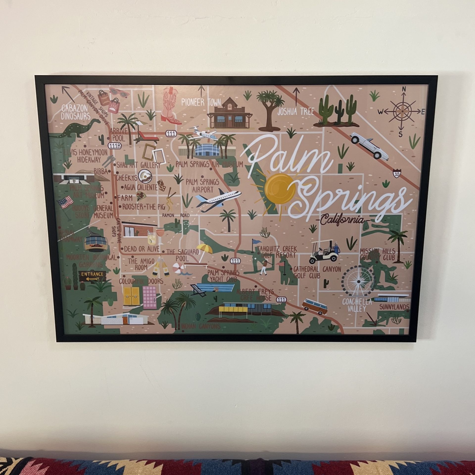Palm Springs Map
