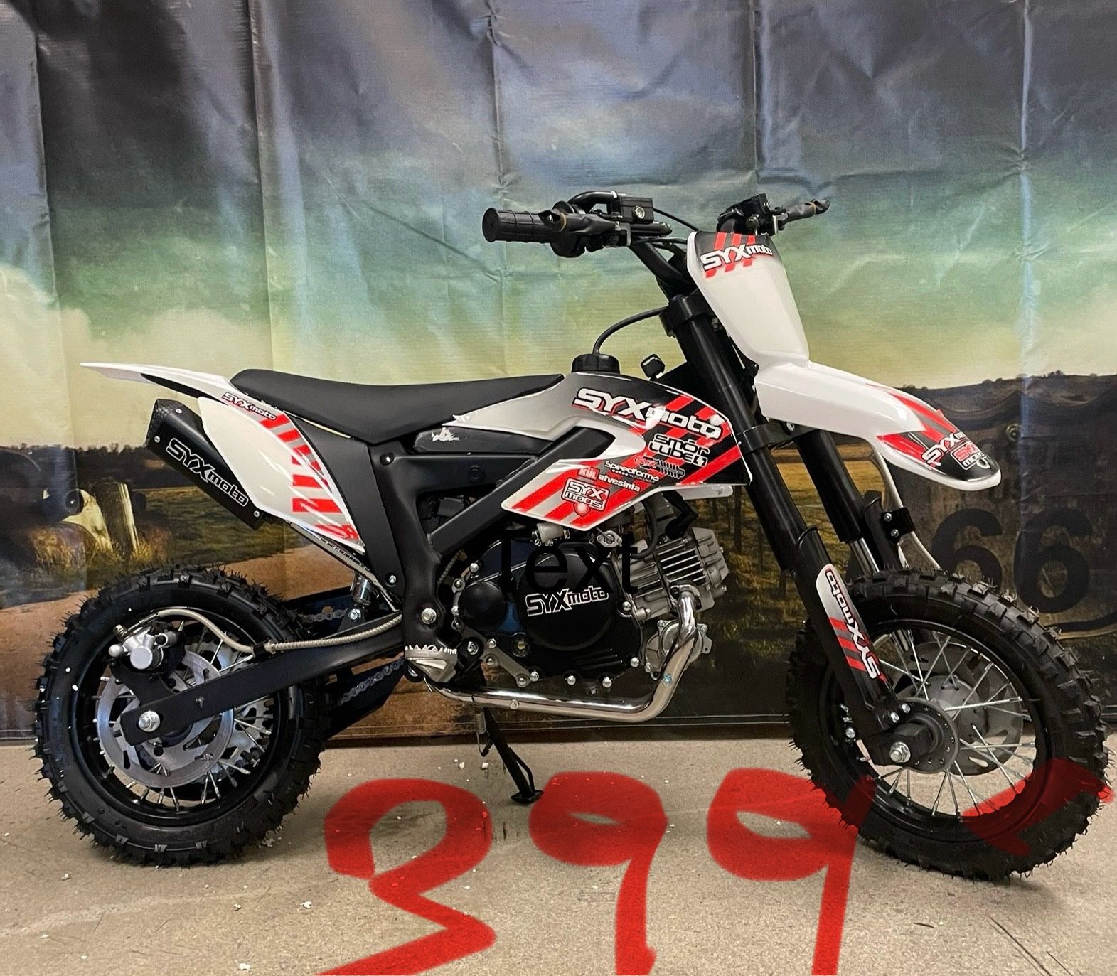 SYX 60cc Dirt Bikes Automatic At Turbopowersports Was $699 Now $399