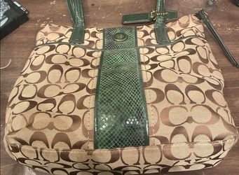 Coach Green bag
