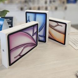 Apple 11-inch IPad Air M3 Chip Built For Apple Intelligence Wi-Fi - $5 Today and Rest Later! Message us now