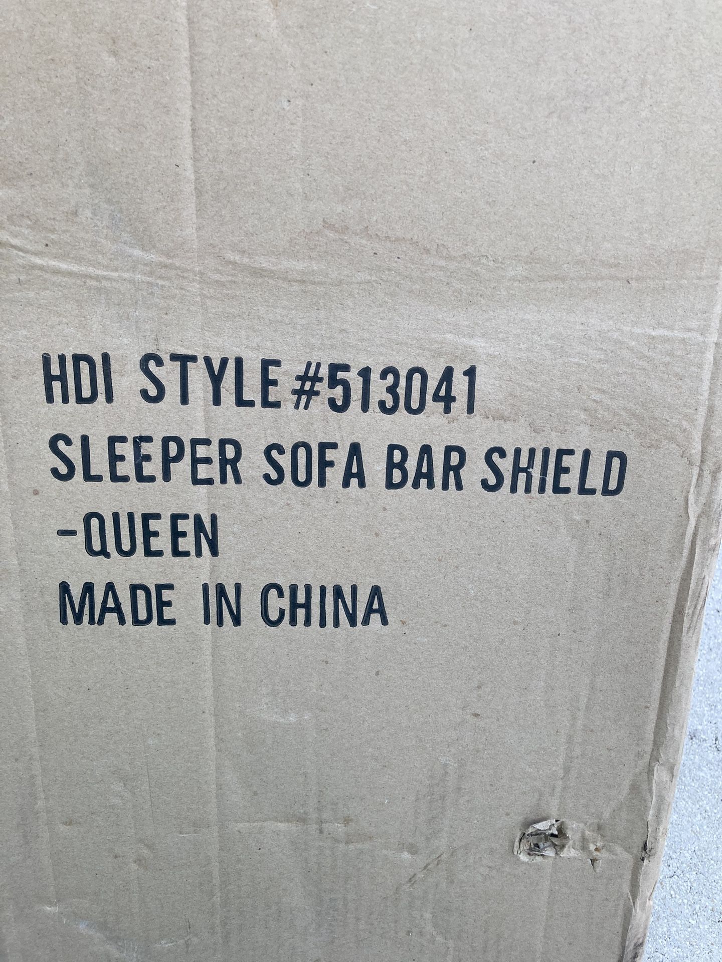 Sleeper Sofa Bar Shield