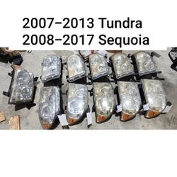2007 To 2013 Toyota Tundra Headlights 2008 To 2013 Sequoia