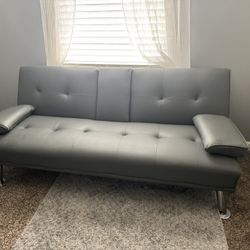 Small little gray couch