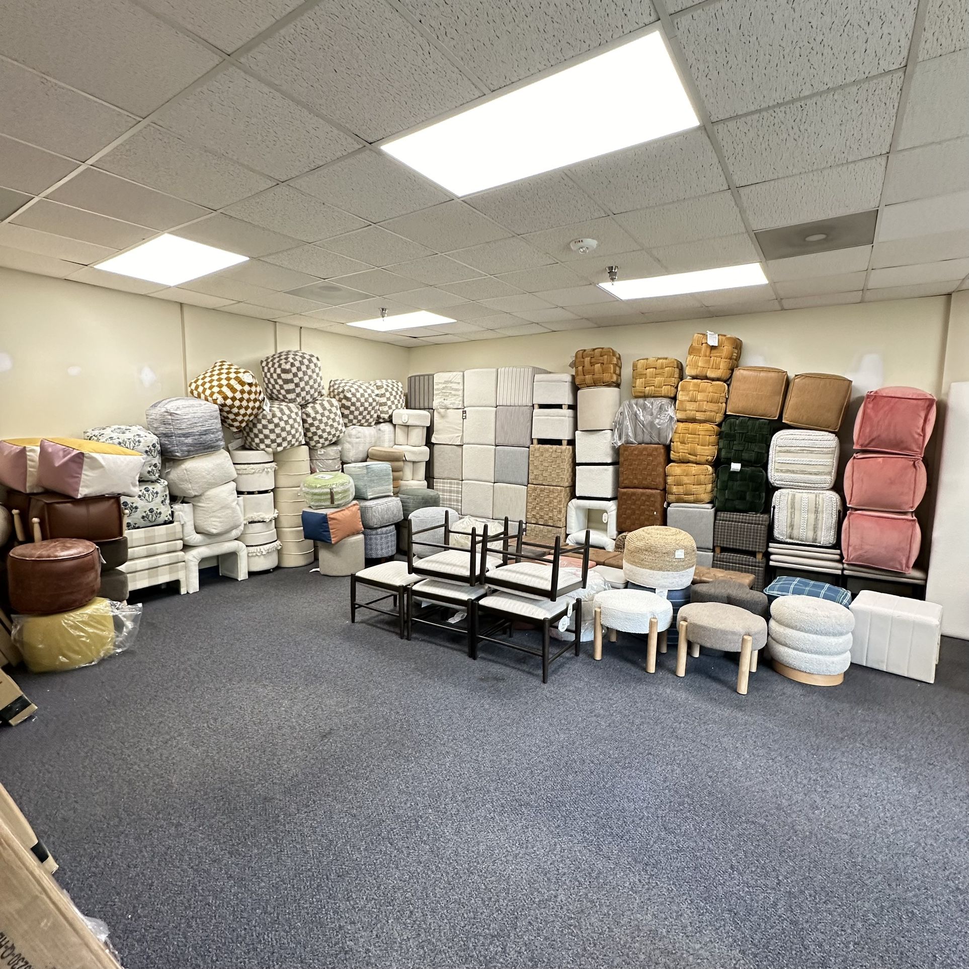 Ottomans, Poufs, Benches, Stools $35 And Up