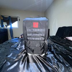 All Black With Red Stitches, Jumpman, Air Jordan Collectors Pack Bag