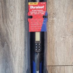 Duralast 3/8in Drive 20-100ft/lbs Torque Wrench (BRAND NEW FACTORY SEALED)