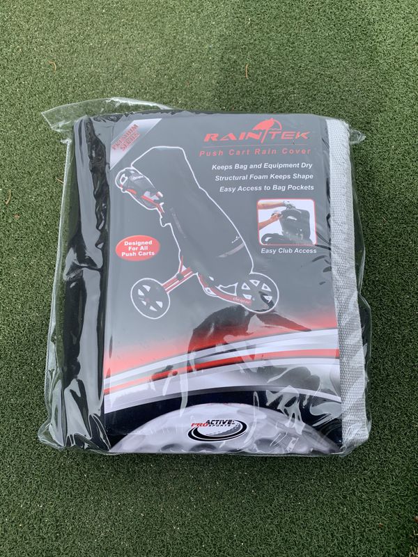 Rain Tek Waterproof Rain Protection Cover For Golf Bag W/Hood For Golf
