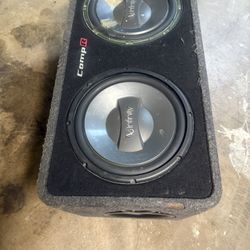 12s In Kiker Box Selling Mainly The Box But Speakers Work Too 