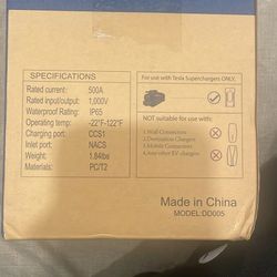 Adaptación Para Cargar En Cargadores Tesla