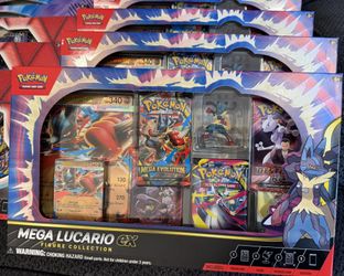 Mega Lucario Ex Figure Collection