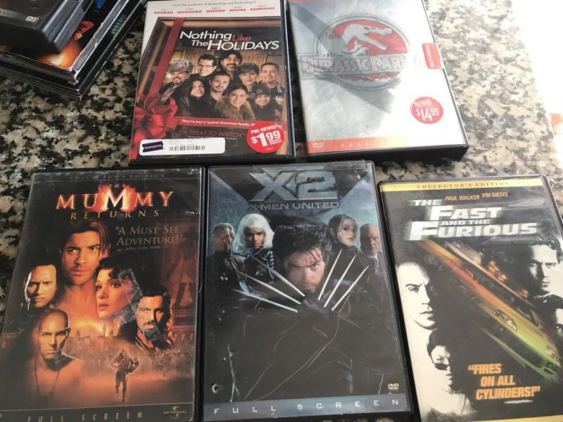 Movies DVD’s