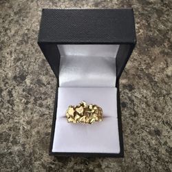 14k Nugget Ring