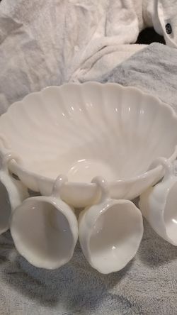 Vintage punch bowl